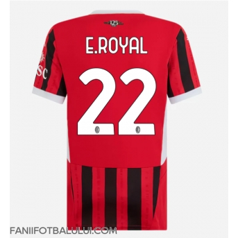 AC Milan Emerson Royal #22 Tricou Fotbal Replică 2024-25 Femei Acasa